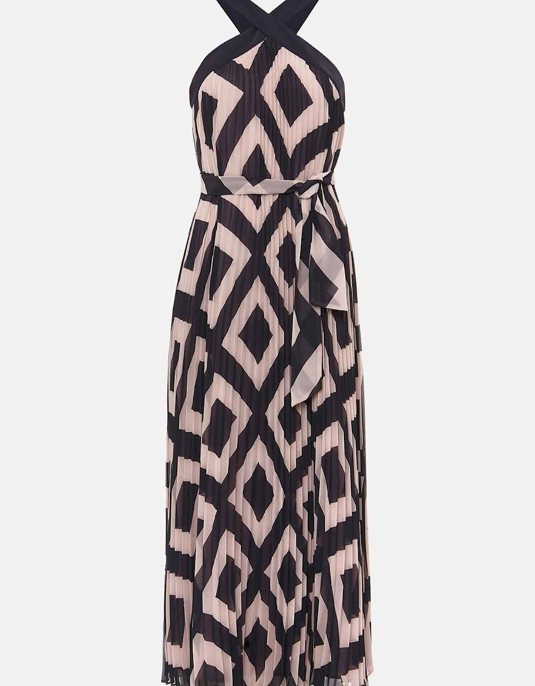 Hestia Diamond Trapeze Maxi Dress