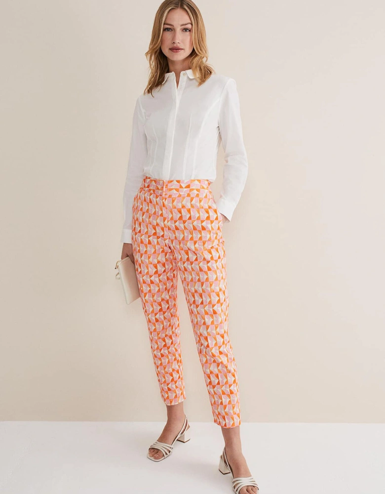 Elysia Geo Cigarette Trousers