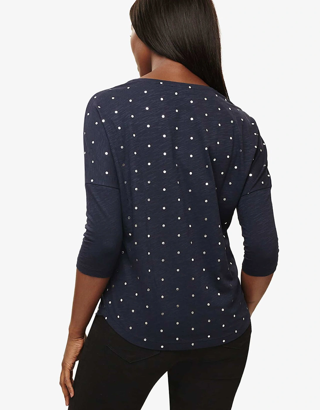 Dot Spot Foil Top