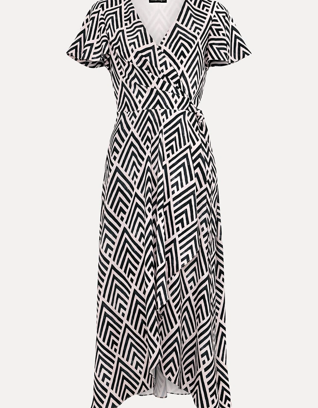 Julissa Print Wrap Dress