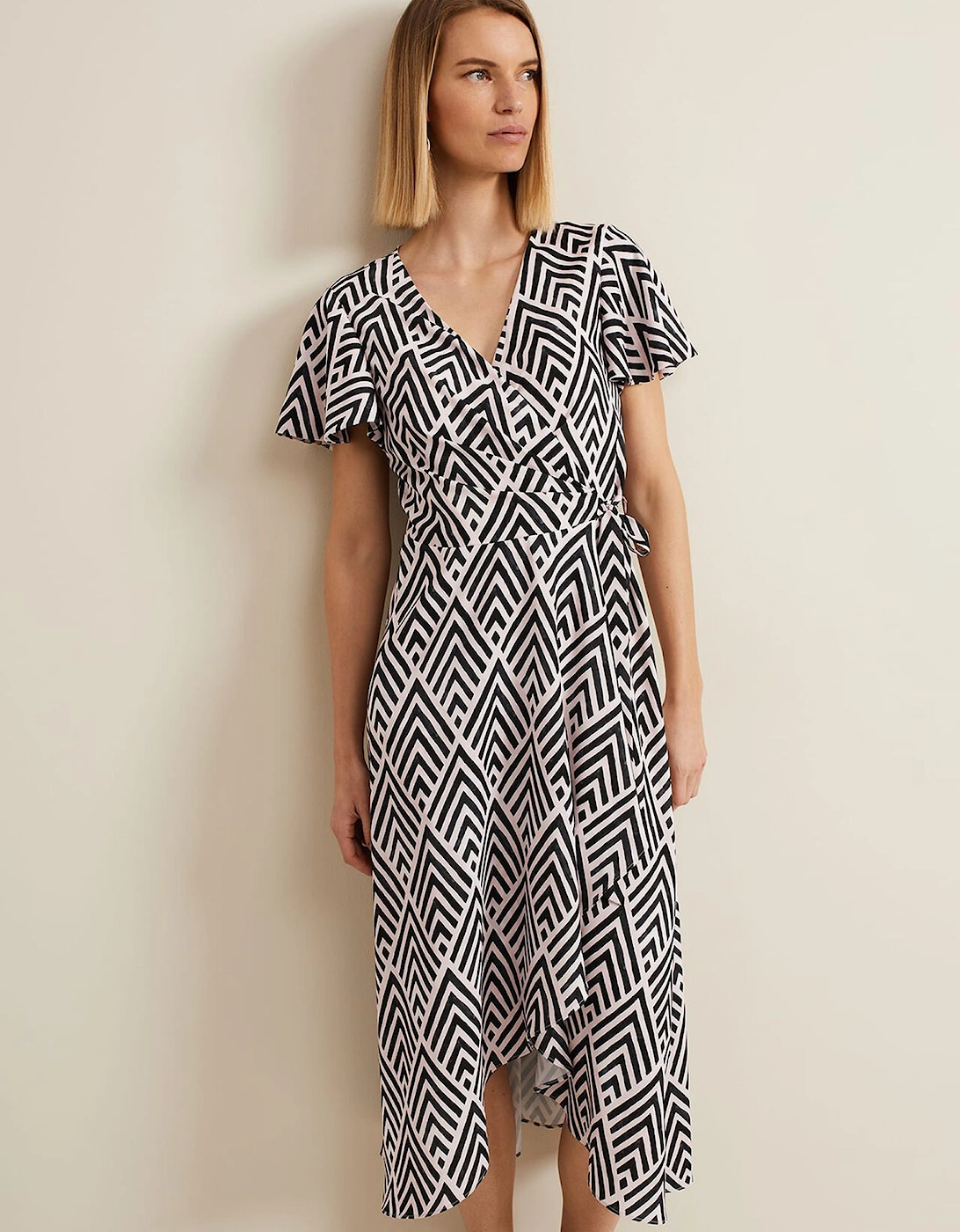 Julissa Print Wrap Dress