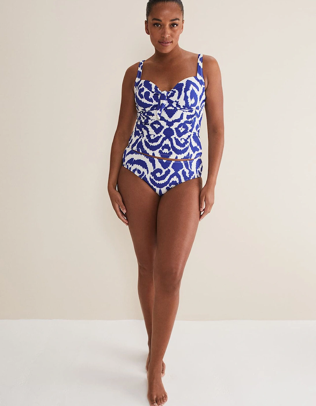 Ikat Tankini Top