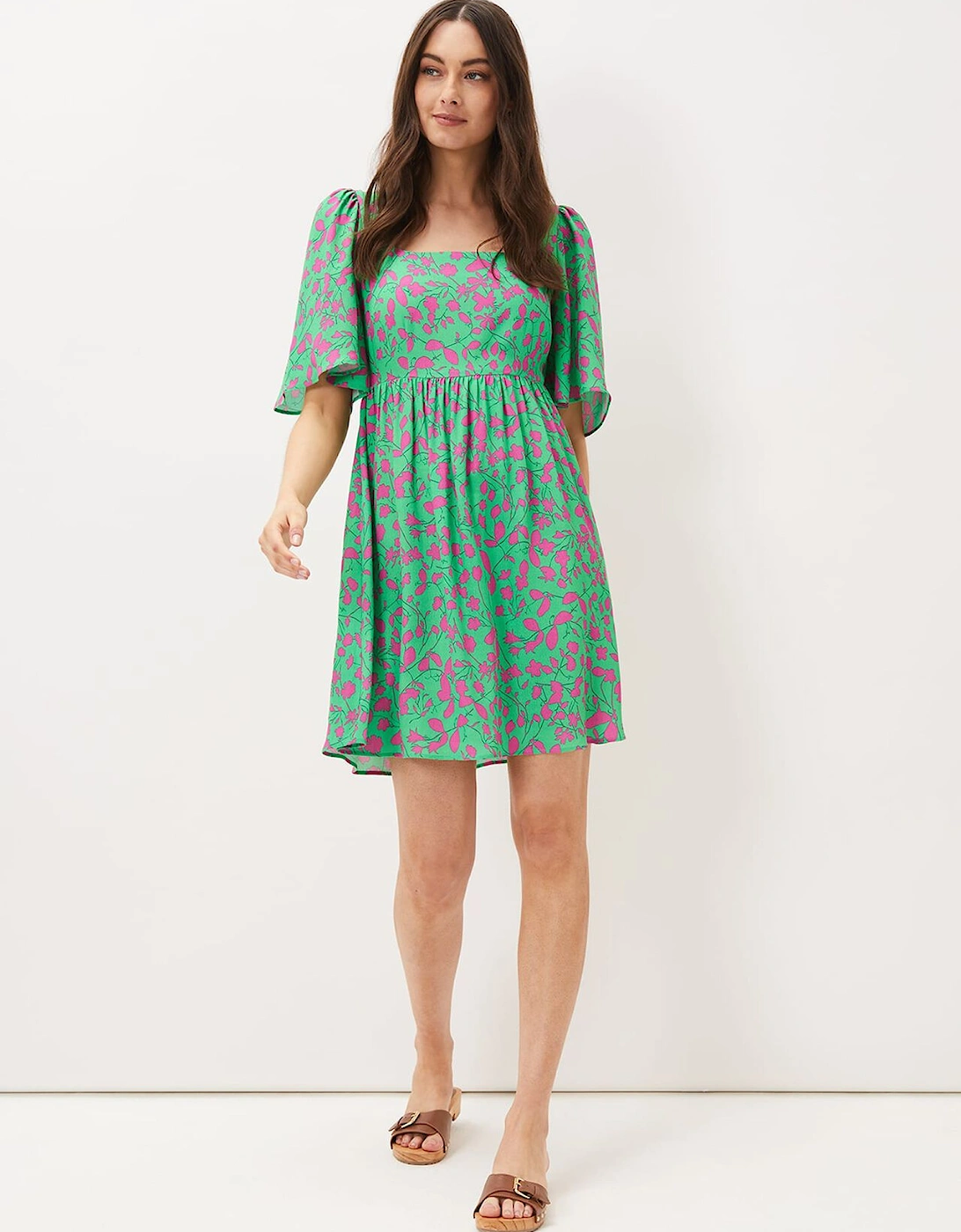 Ayesha Floral Swing Dress