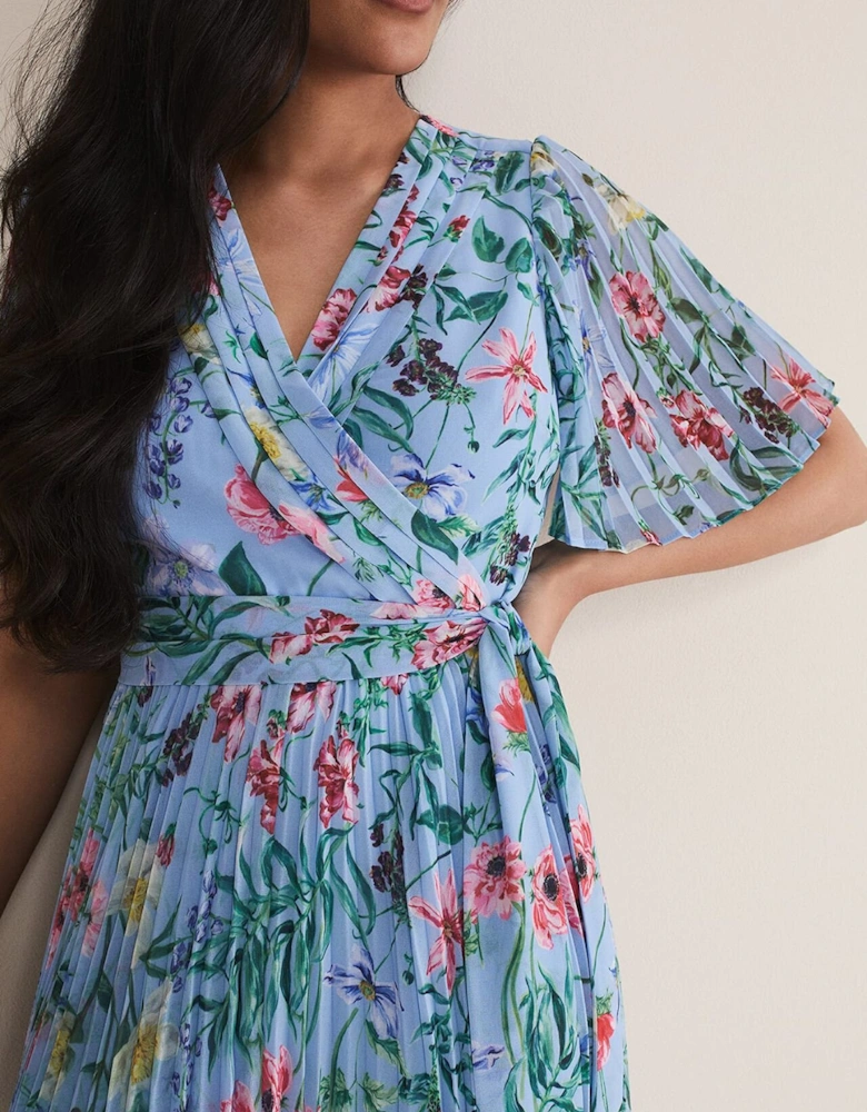 Petite Kendall Floral Midi Dress