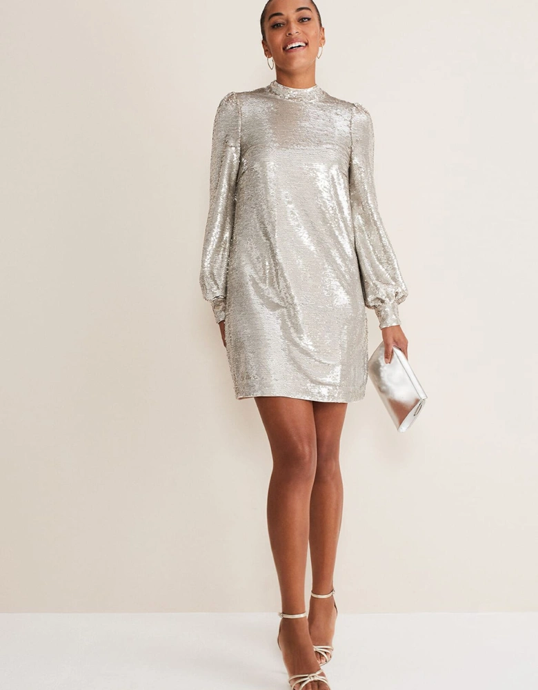 Zia Sequin Mini Dress