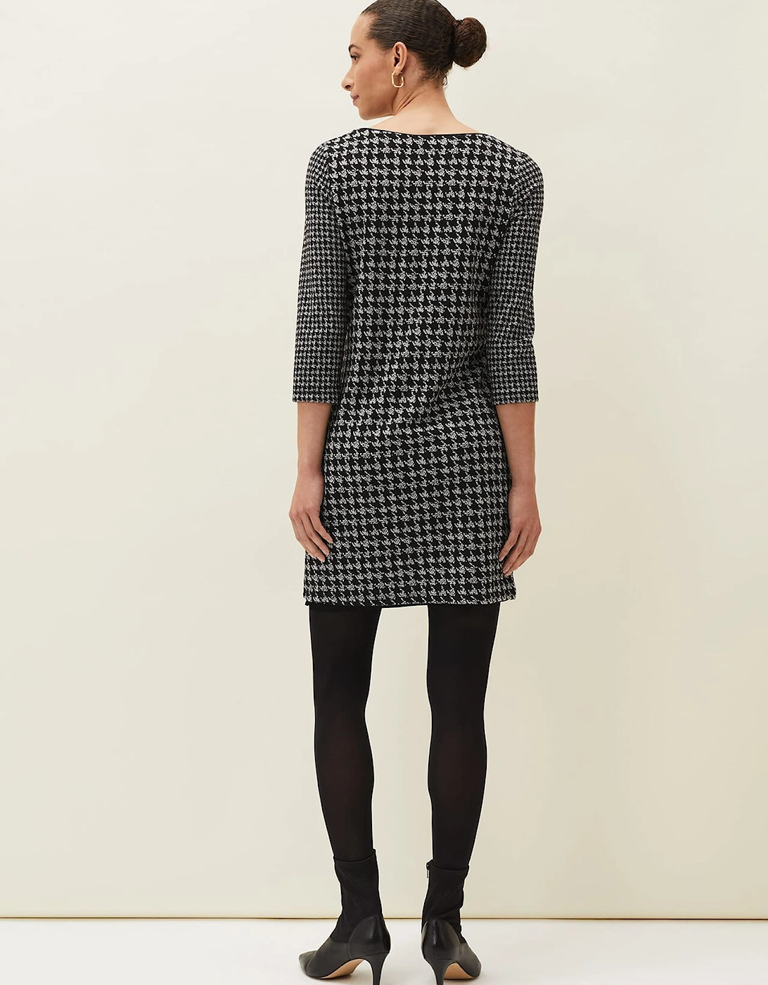 Lenia Check Shift Dress