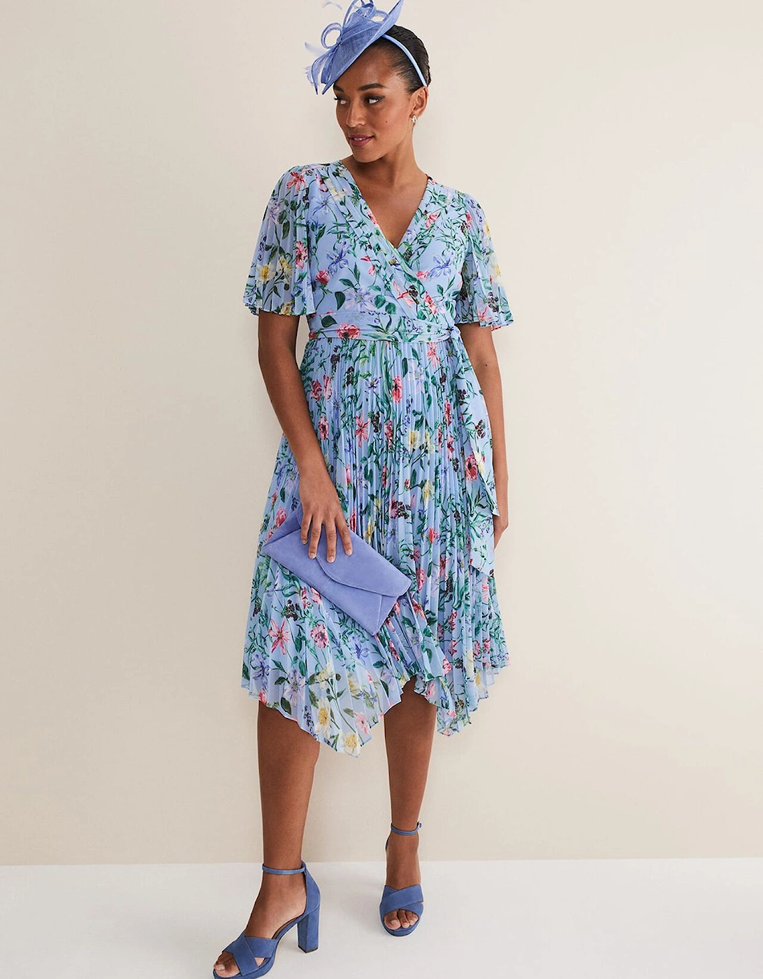 Kendall Floral Midi Dress, 8 of 7