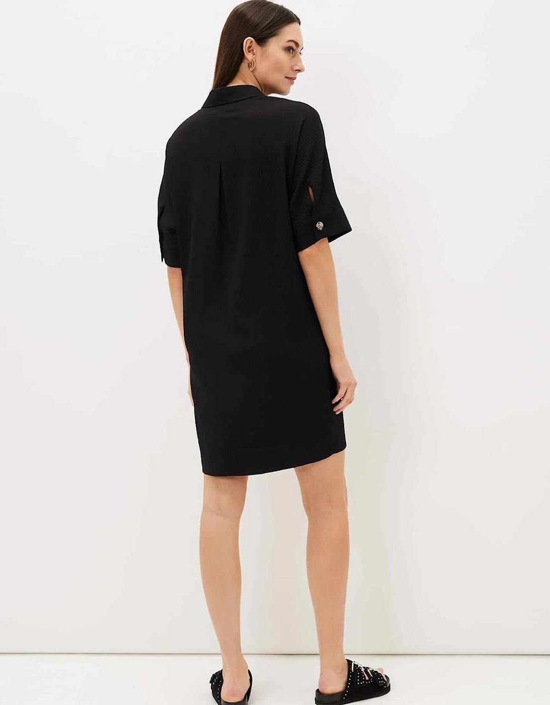 Faye Textured Tunic Dress