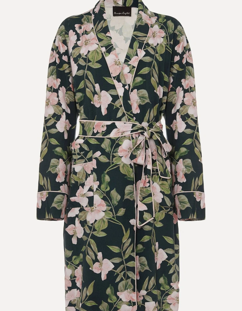 Pina Floral Print Robe