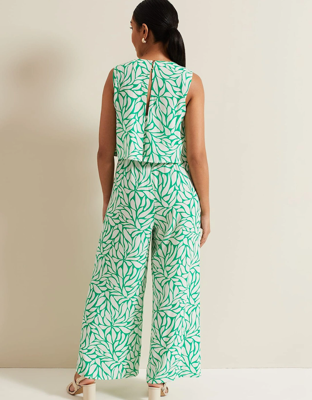 Petite Aubrey Geo Jumpsuit