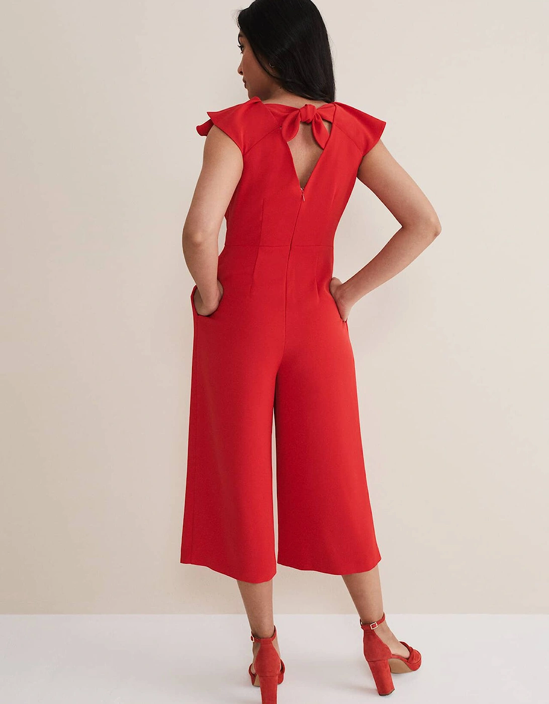 Petite Nicky Ruffle Jumpsuit