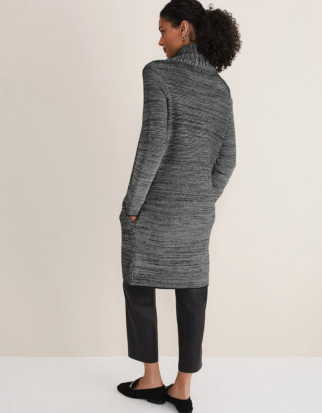 Talia Tweed Knit Coat