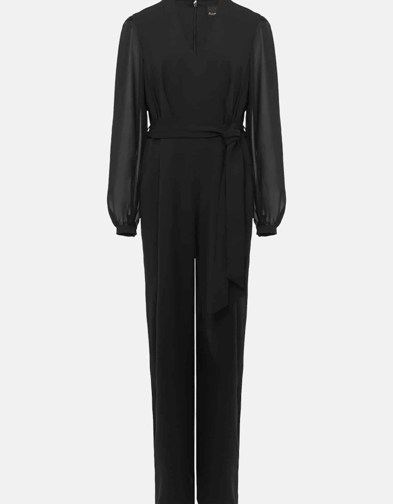 Audrey Black Wide Leg Jumpsuit