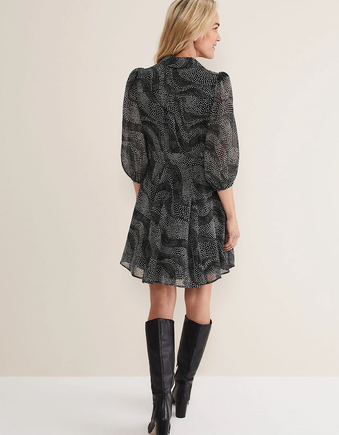 Miriam Chiffon Shirt Mini Dress