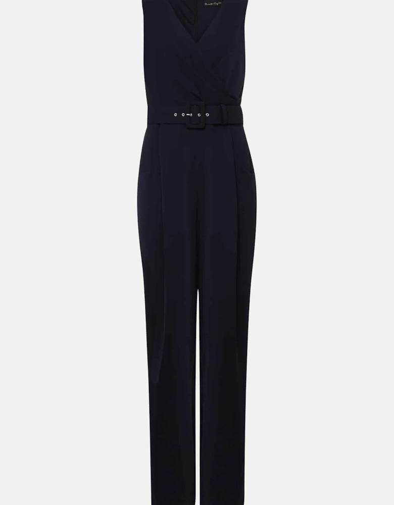 Lissia Navy Wide Leg Jumpsuit