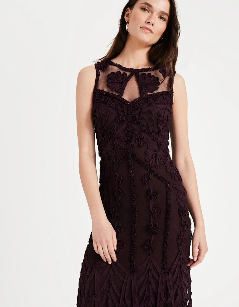 Anoushka Tapework Lace Maxi Dress