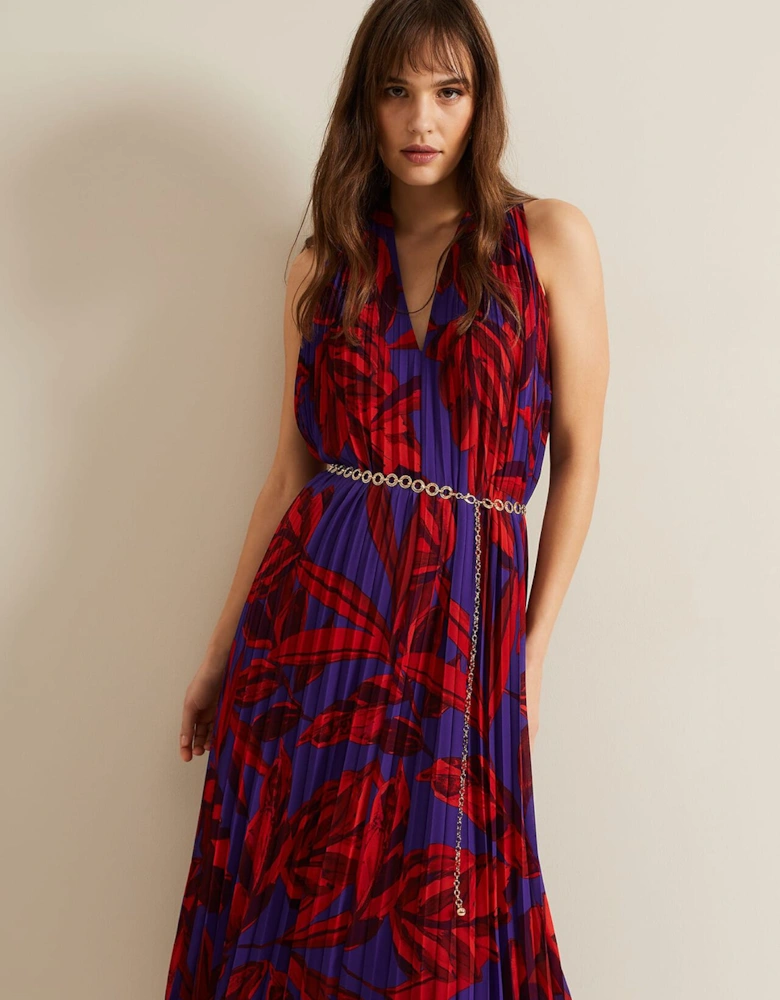 Adelaide Pleated Midaxi Dress