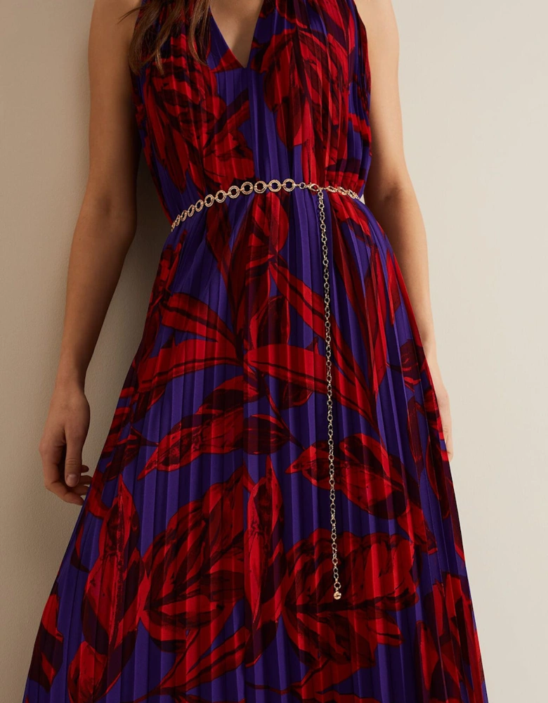 Adelaide Pleated Midaxi Dress