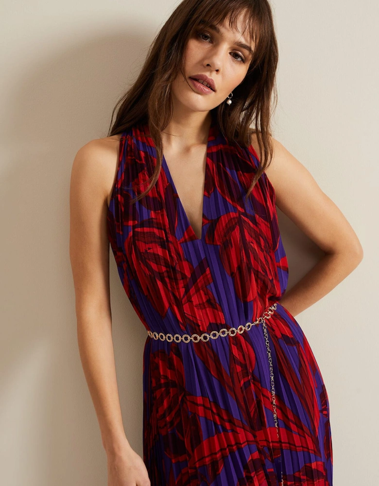 Adelaide Pleated Midaxi Dress