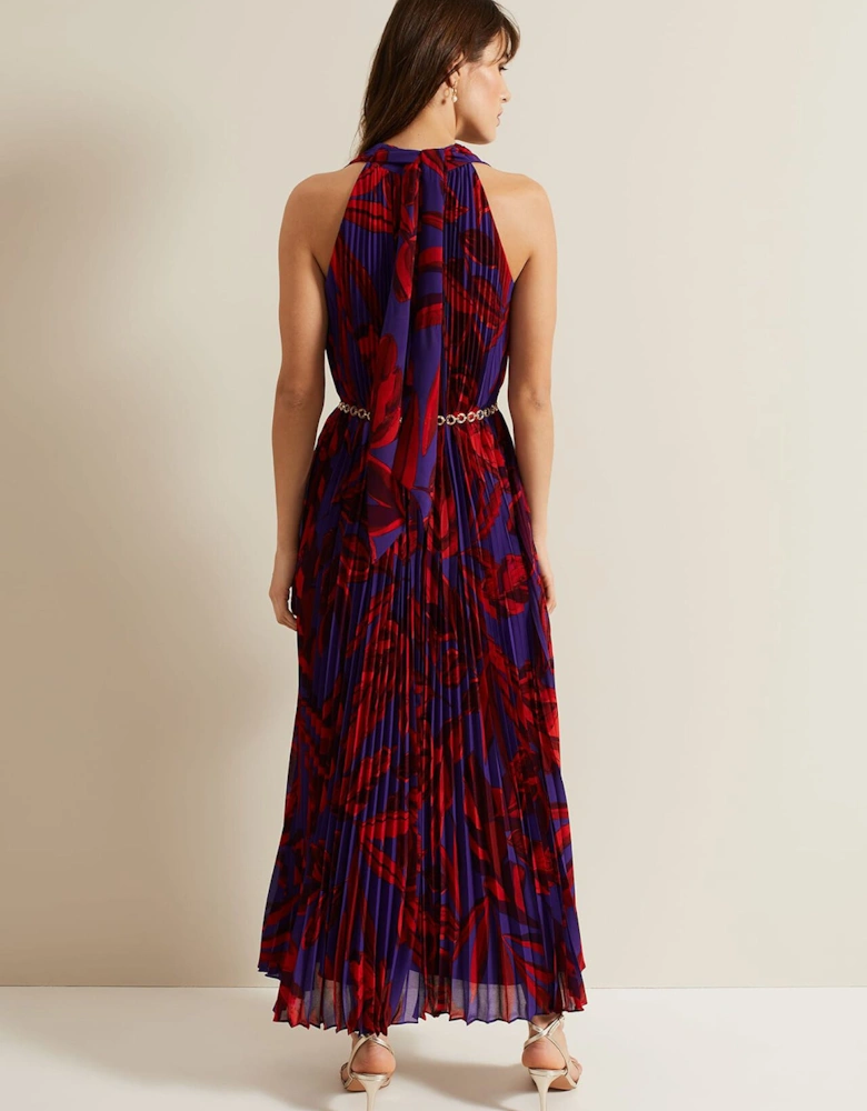 Adelaide Pleated Midaxi Dress