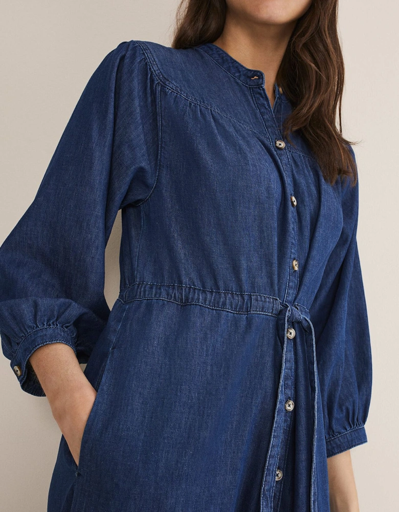 Talulla Tiered Denim Dress