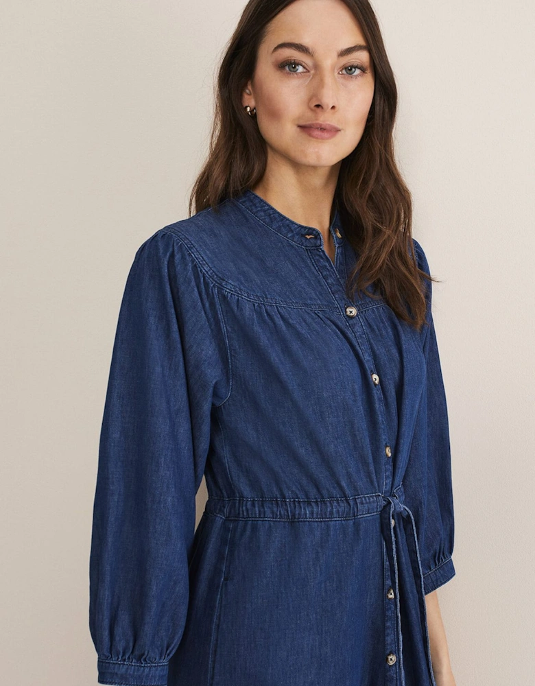 Talulla Tiered Denim Dress