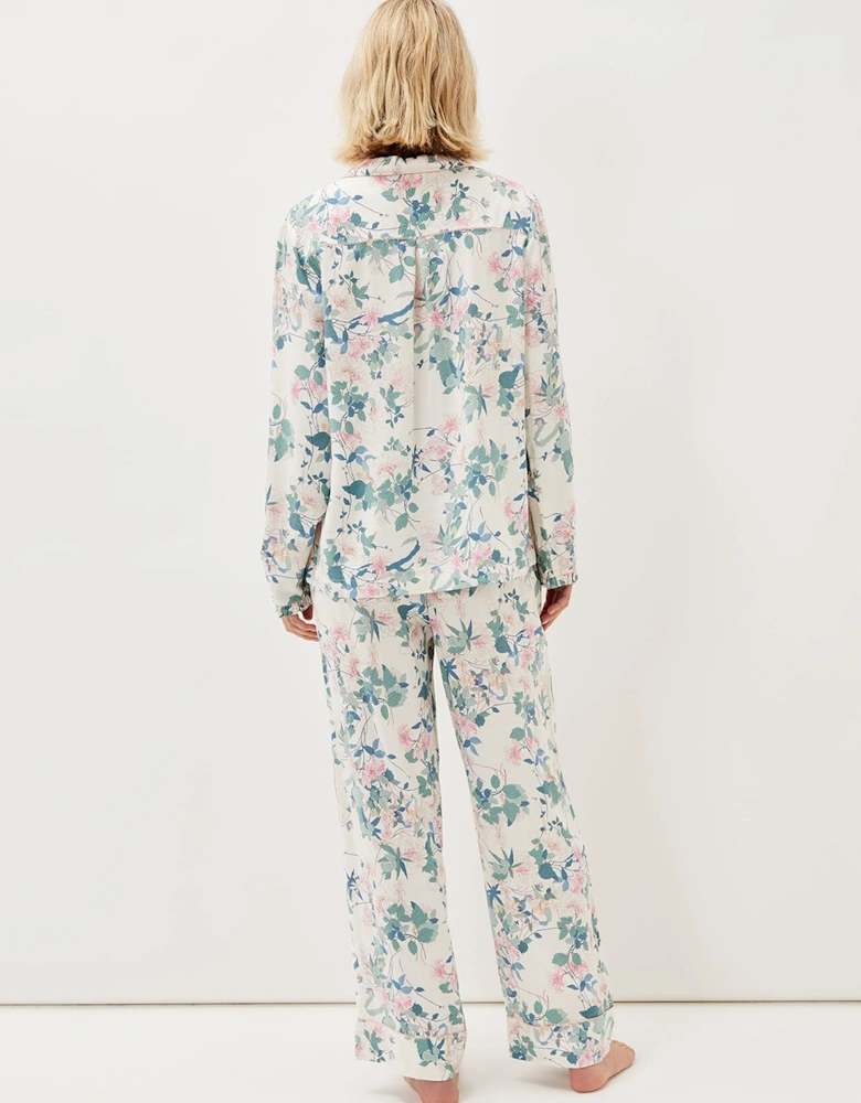 Avarie Chinoiserie Print Pj Set