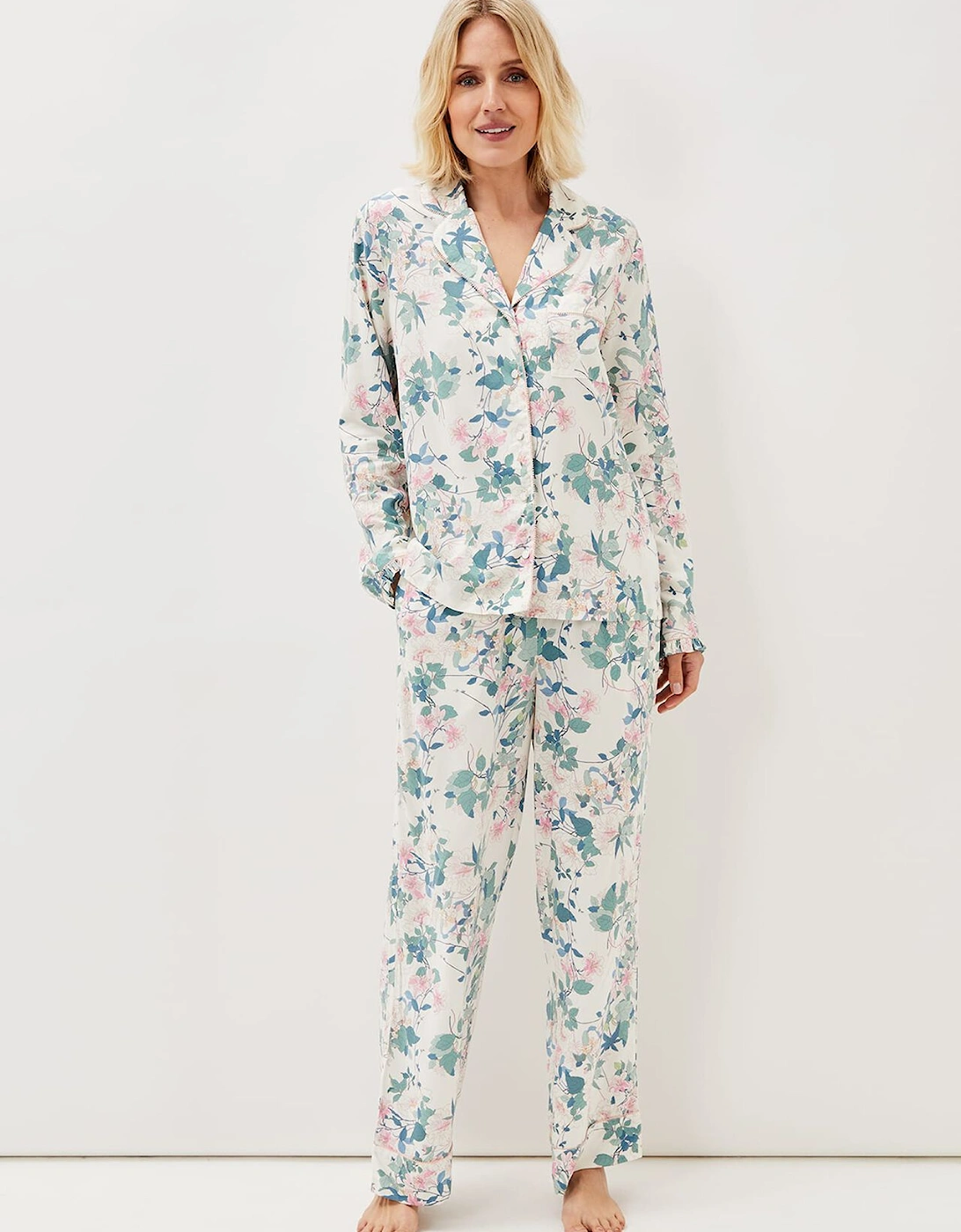 Avarie Chinoiserie Print Pj Set, 11 of 10