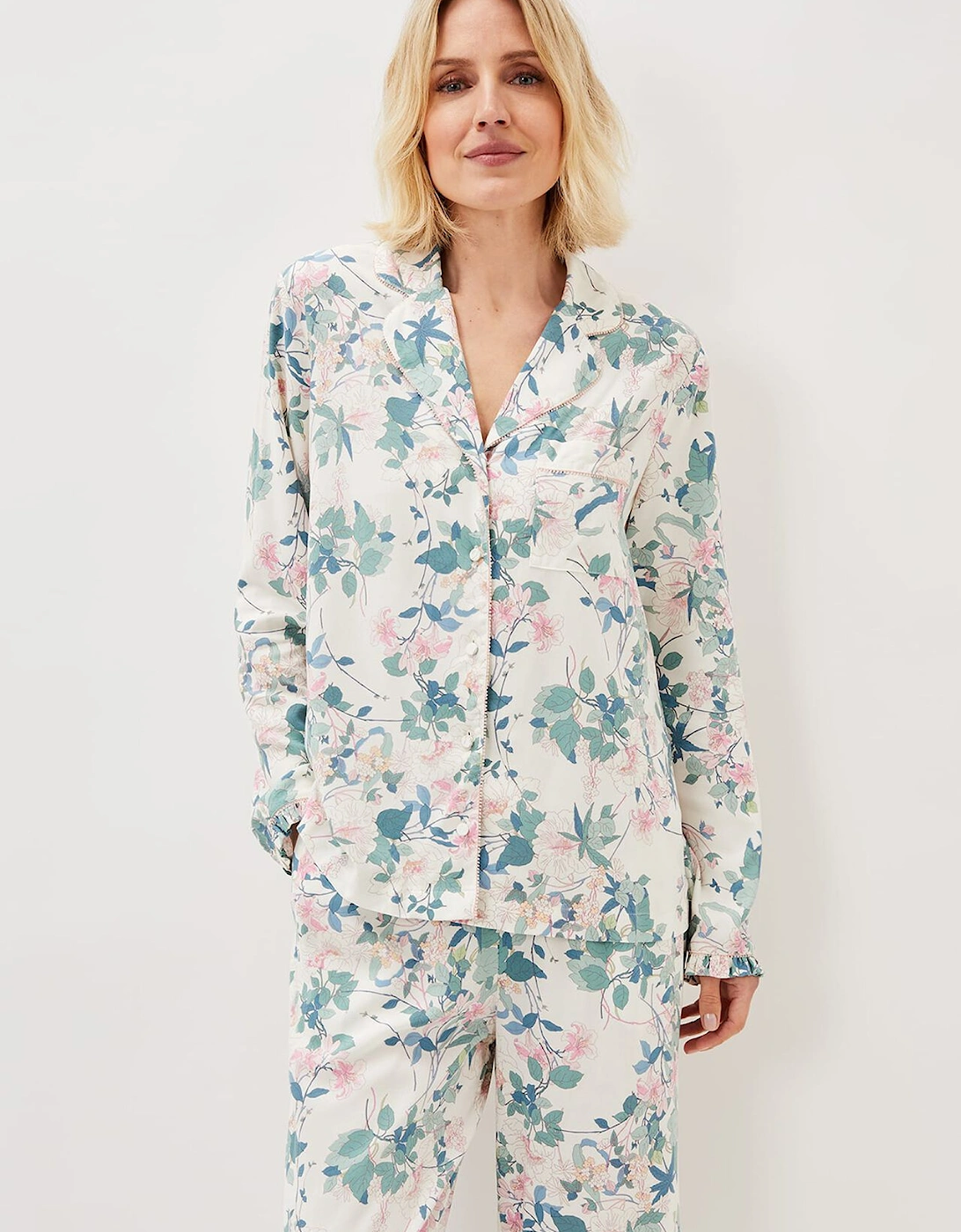 Avarie Chinoiserie Print Pj Set