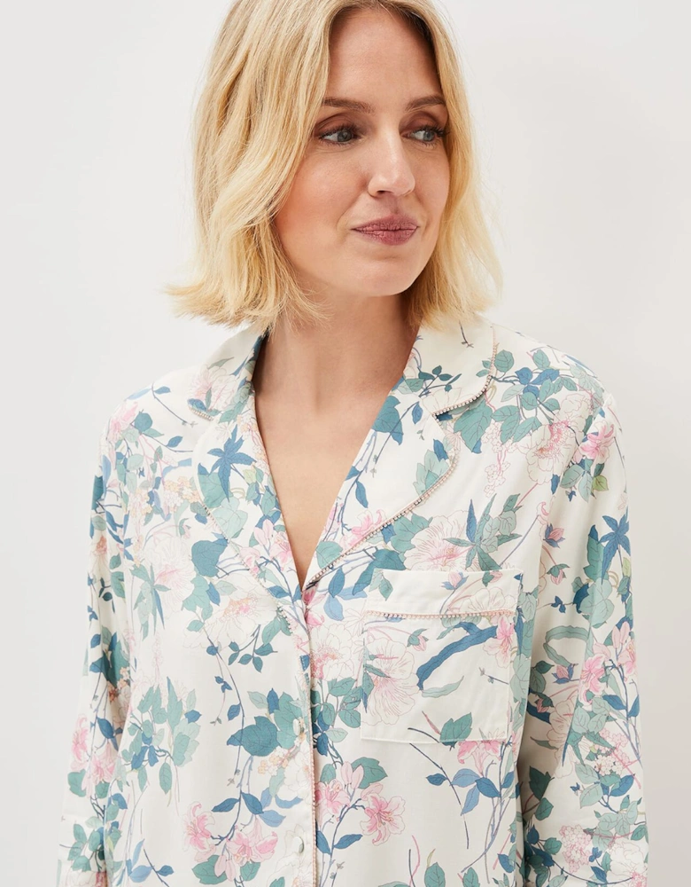 Avarie Chinoiserie Print Pj Set