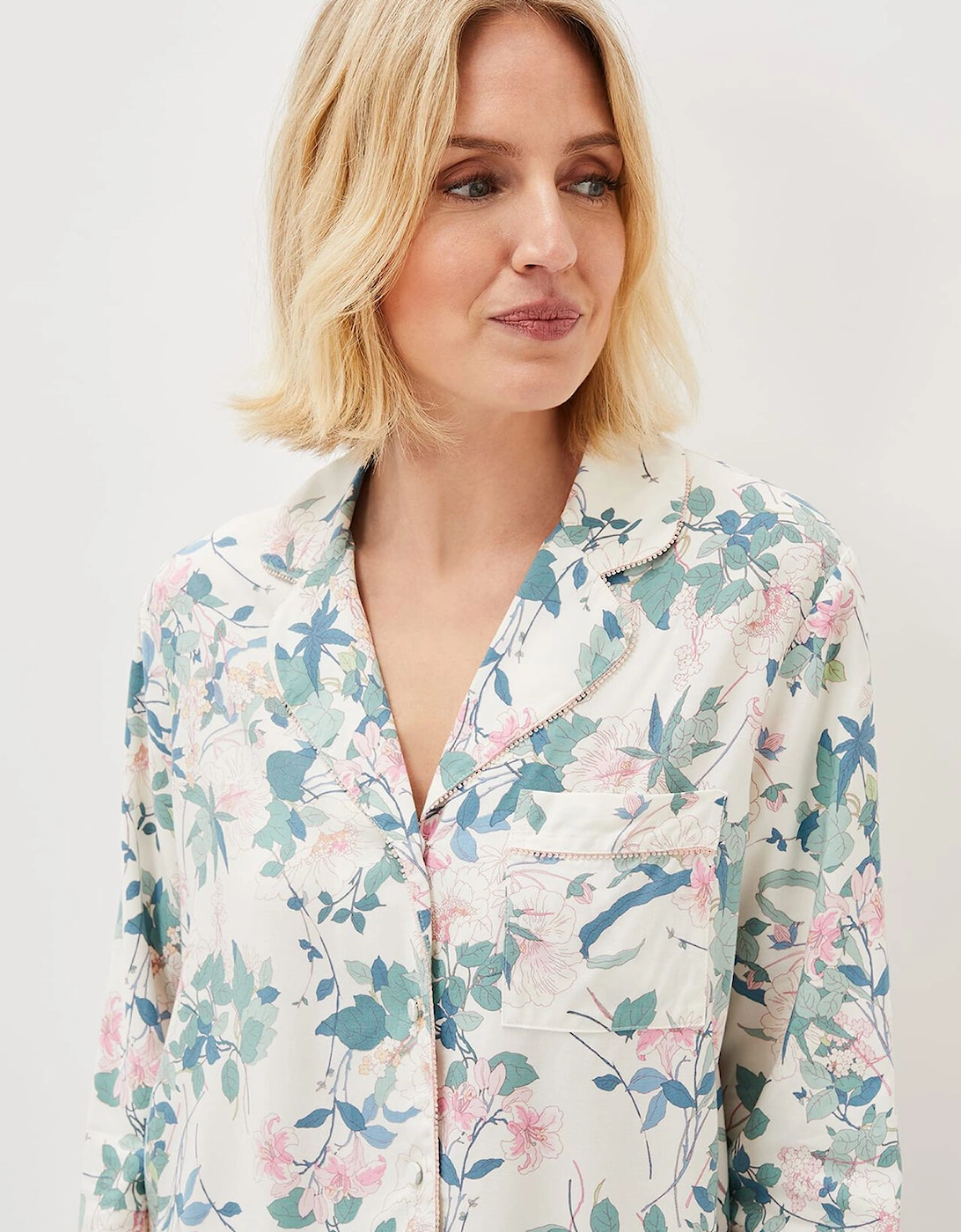 Avarie Chinoiserie Print Pj Set