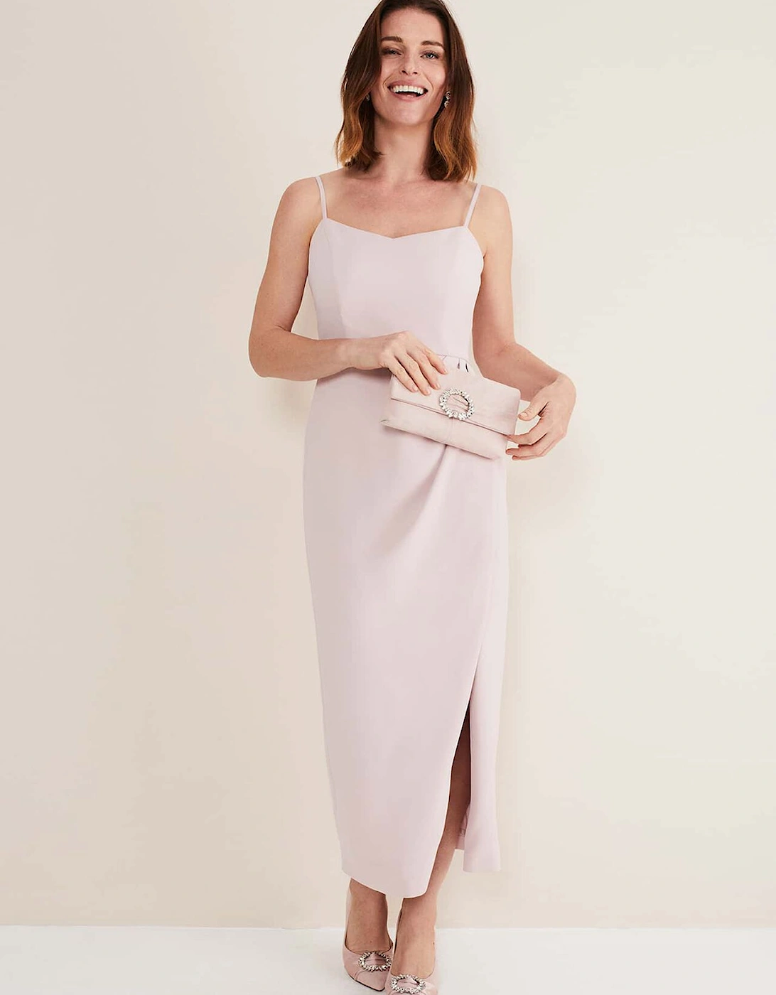 Adeline Double Layer Maxi Dress