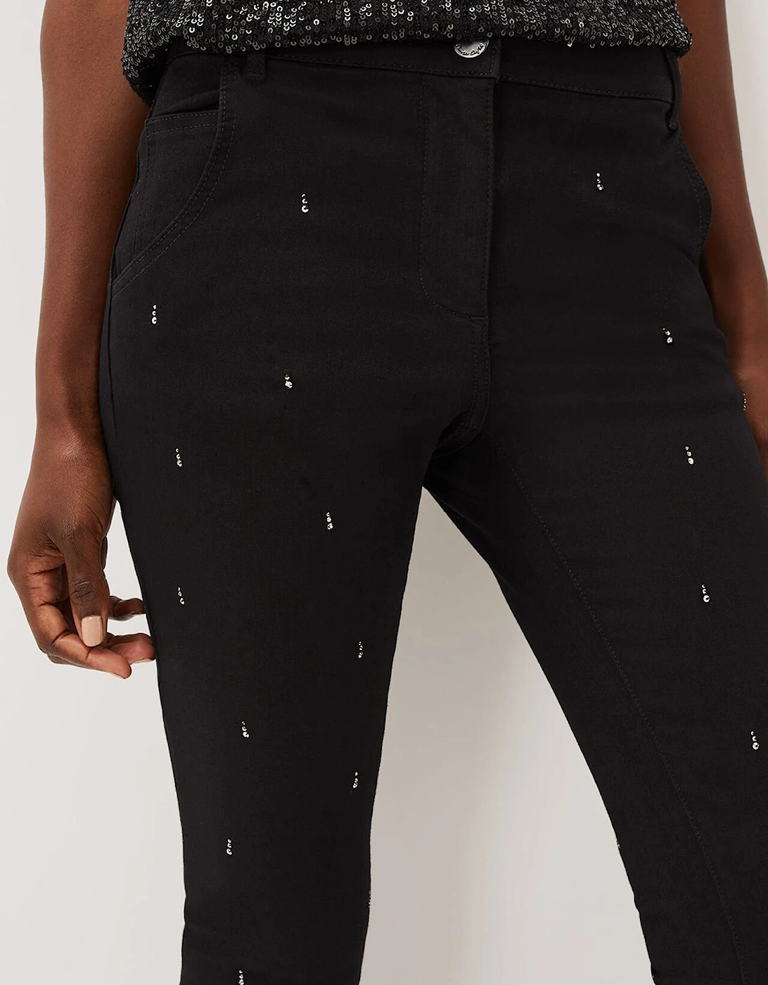 Tear Drop Stud Jean