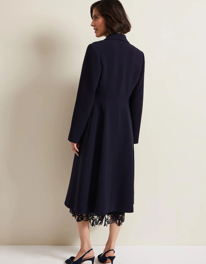 Juliette Crepe Coat