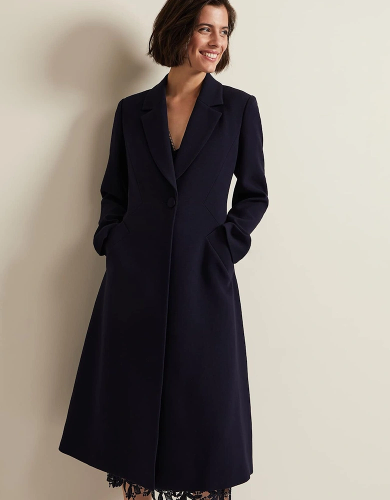 Juliette Crepe Coat