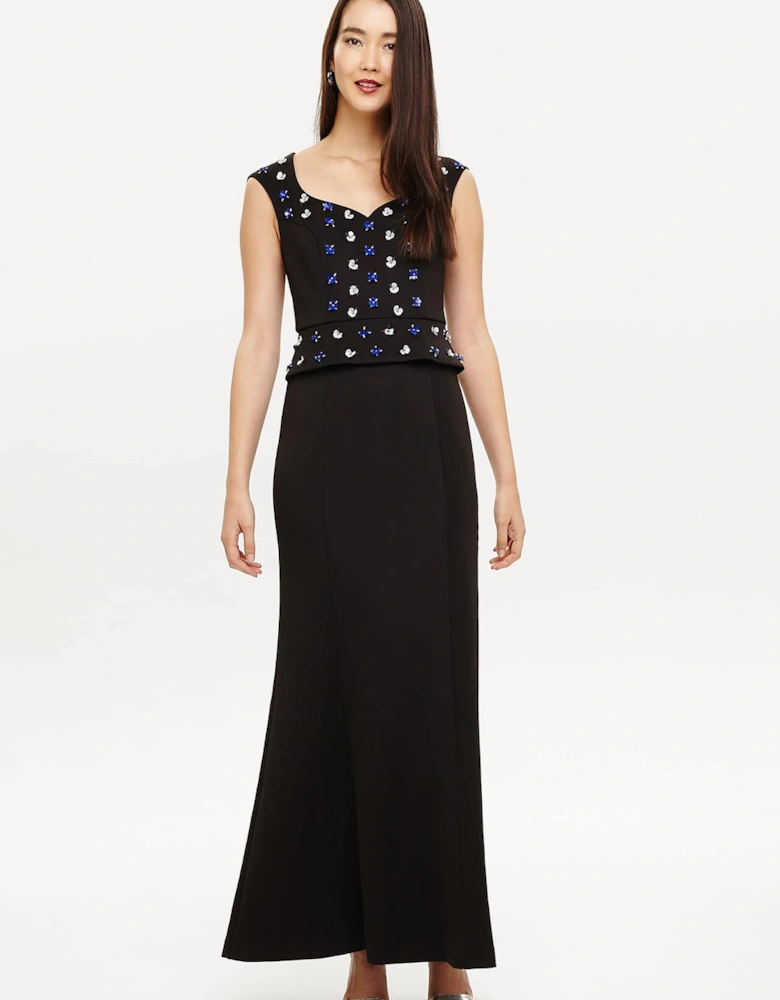 Louise Embellished Maxi Dress