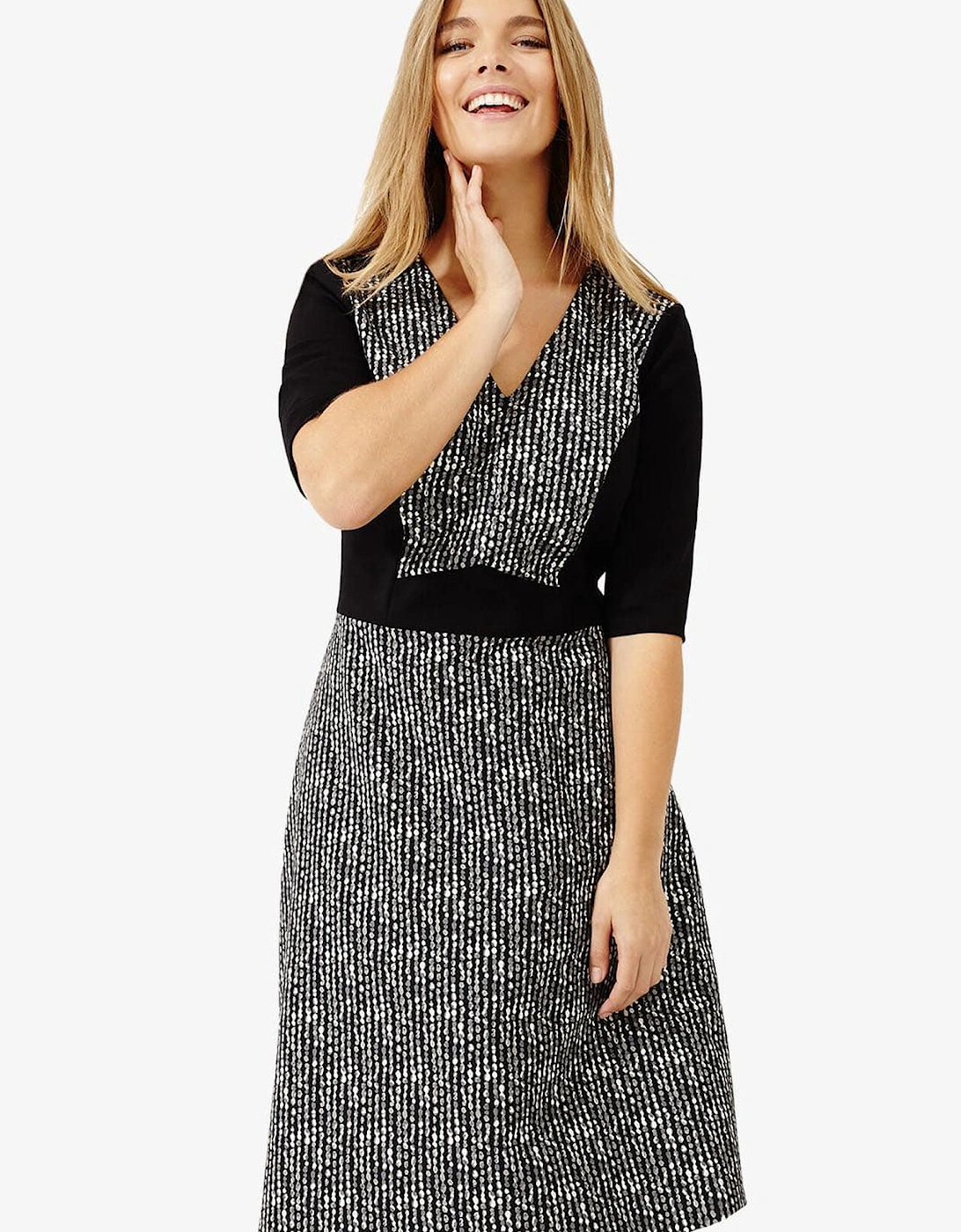 Albany Jacquard Dress, 6 of 5