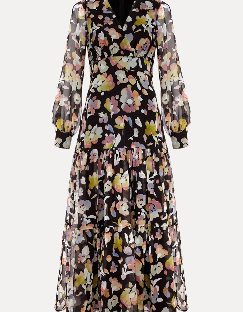 Petite Sandra Floral Maxi Dress