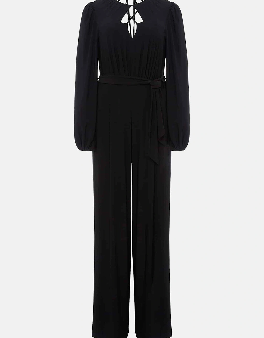 Janece Black Wide Leg Jumpsuit