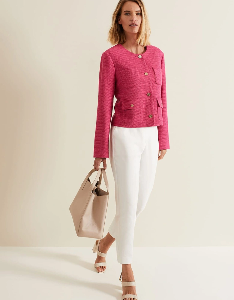 Ripley Pink Boucle Jacket