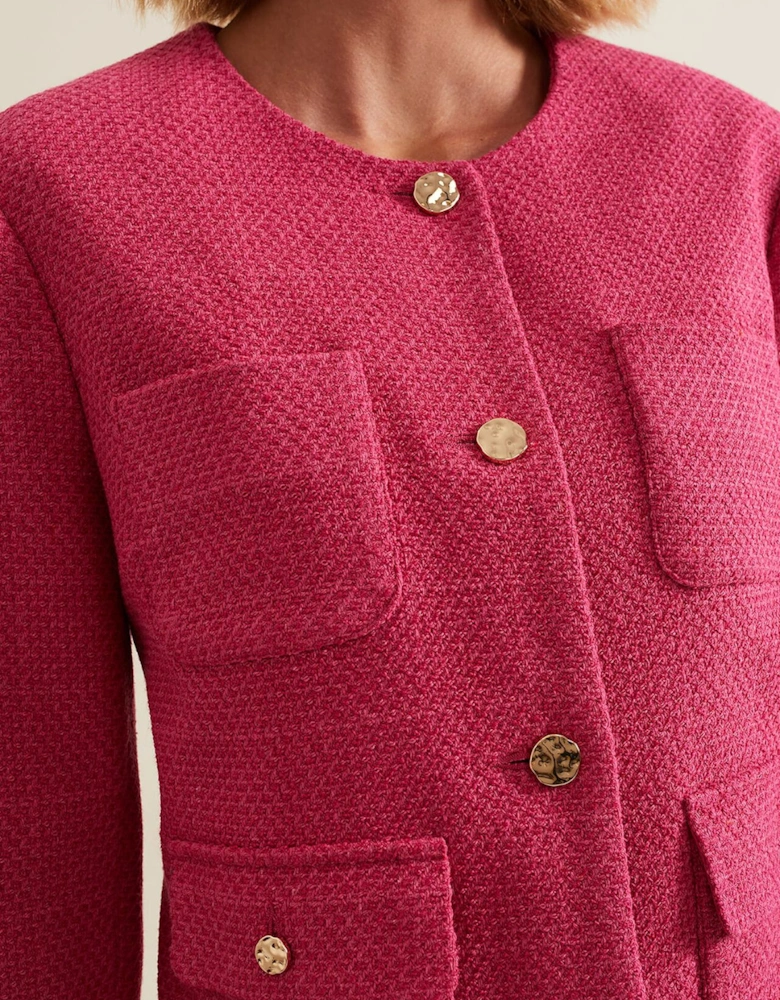 Ripley Pink Boucle Jacket