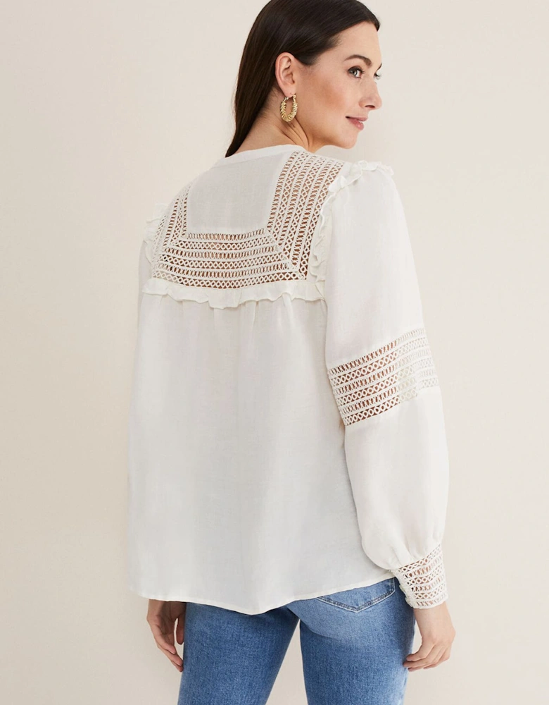 Franki Linen Blouse