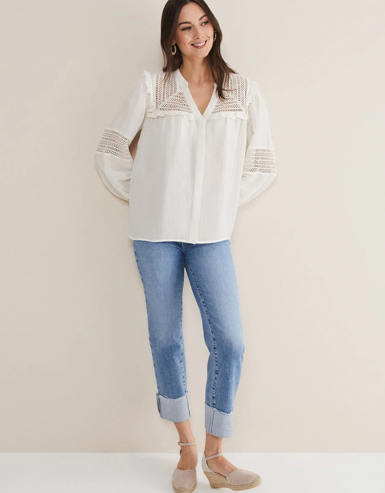 Franki Linen Blouse