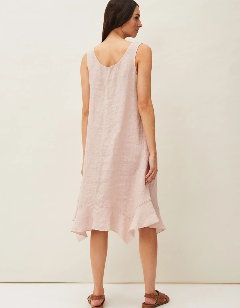 Beverly Linen Swing Dress