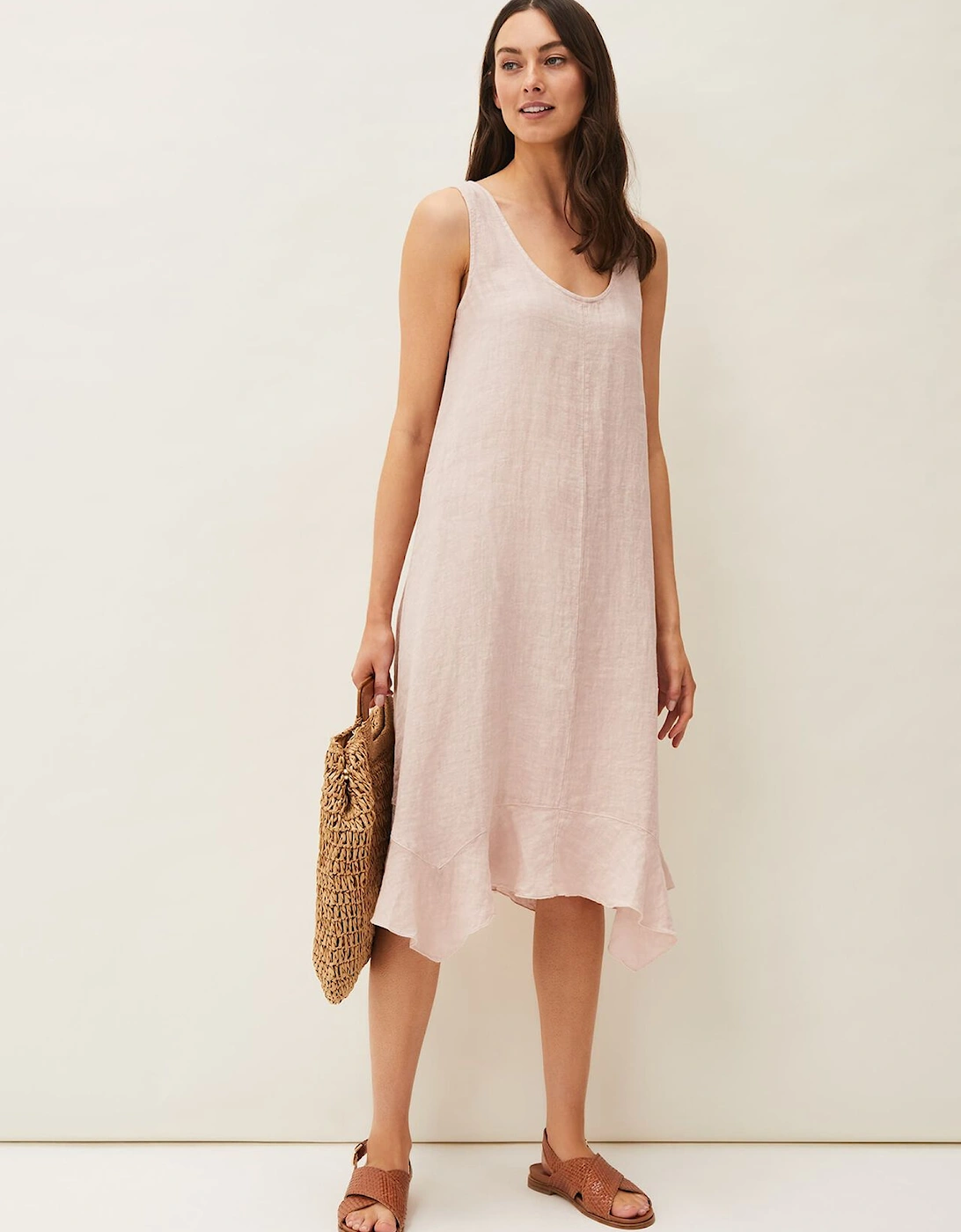 Beverly Linen Swing Dress, 7 of 6