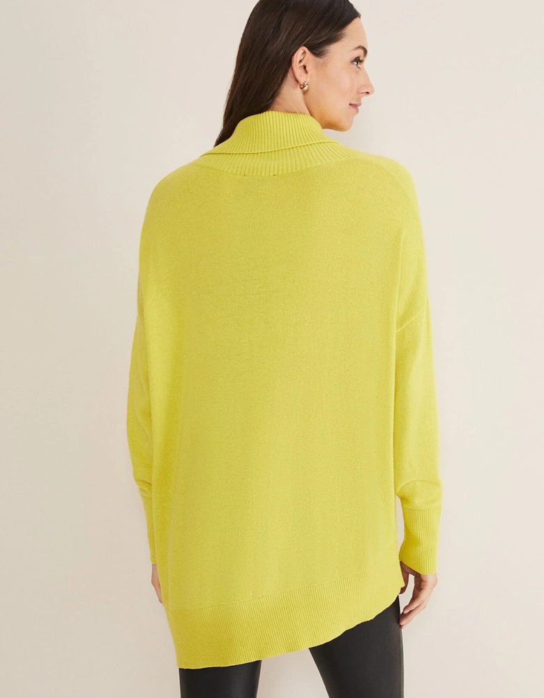 Maltia Asymmetric Hem Jumper