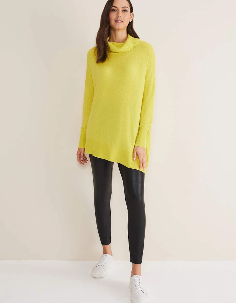 Maltia Asymmetric Hem Jumper