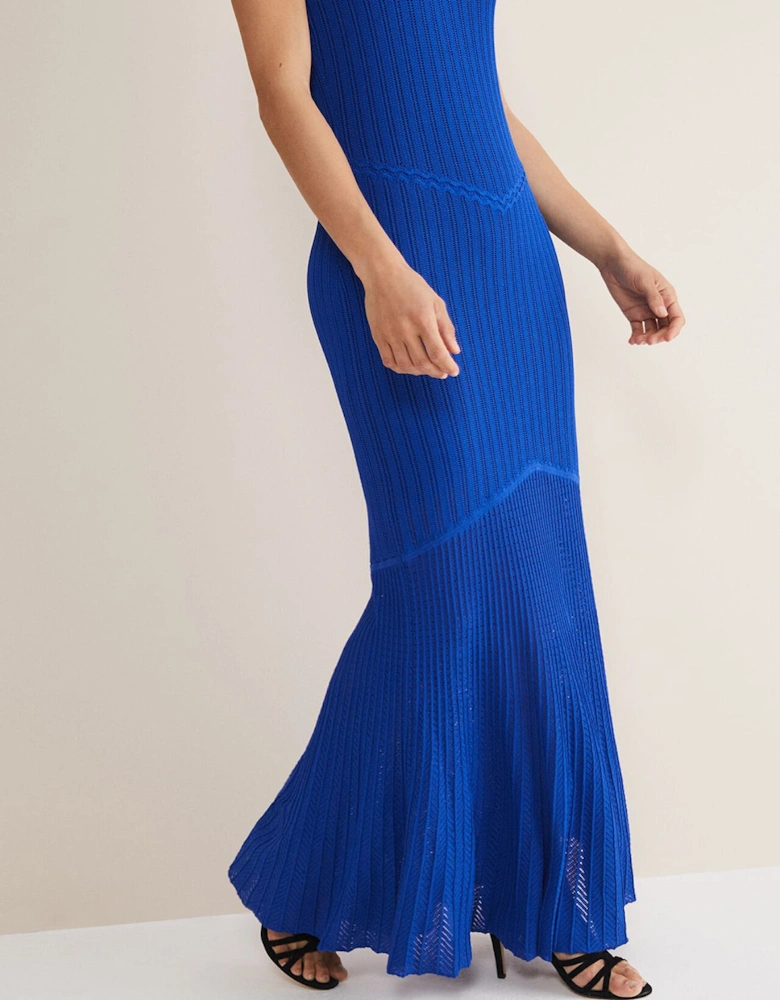 Willow Knitted Pointelle Maxi Dress