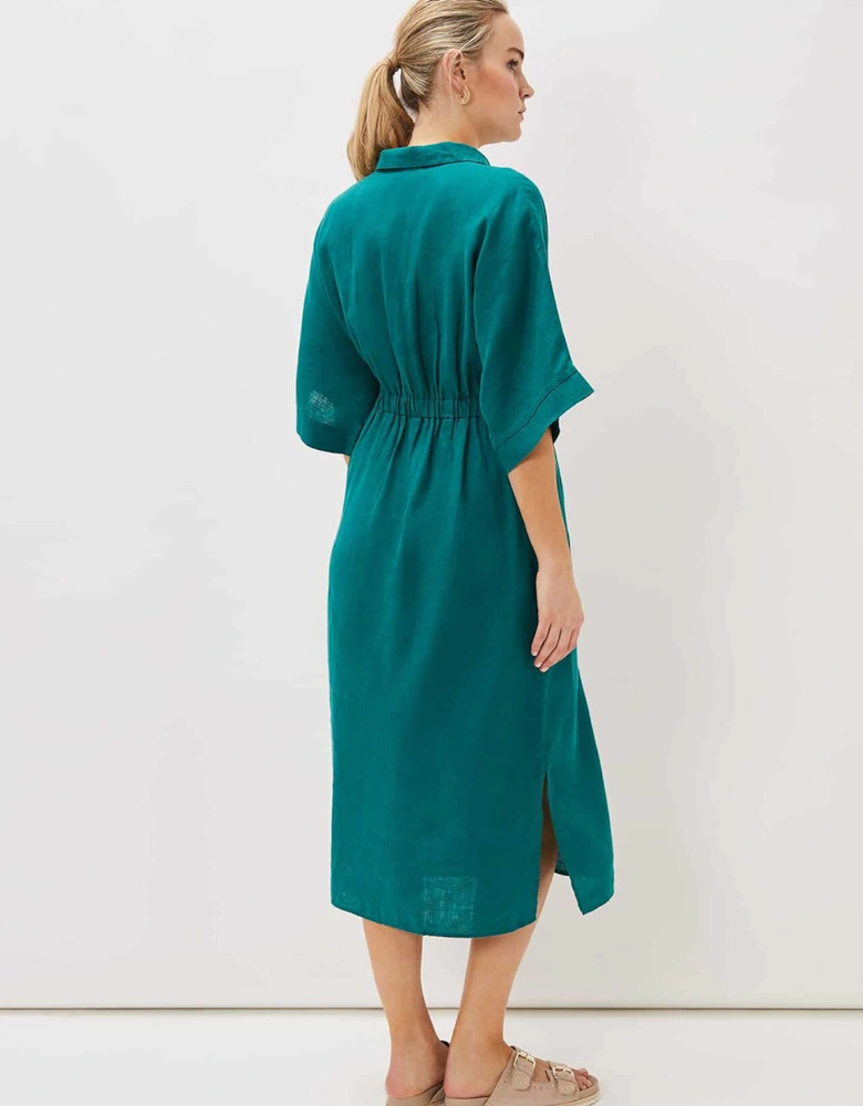 Marlene Tie Shirt Dress