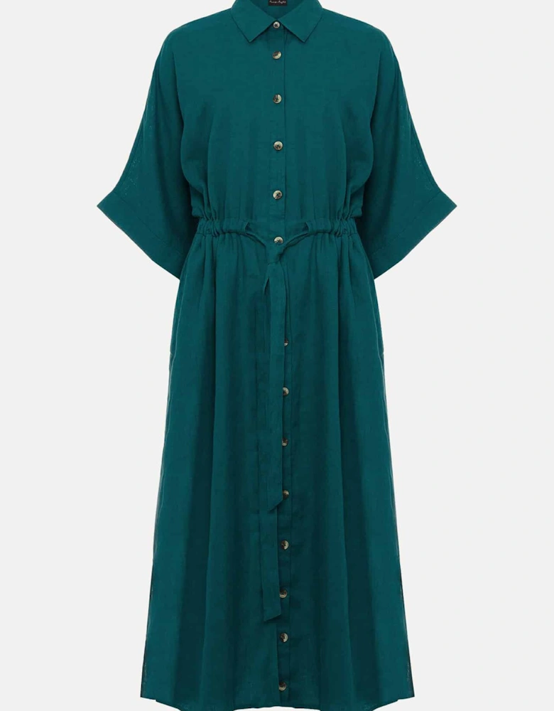 Marlene Tie Shirt Dress